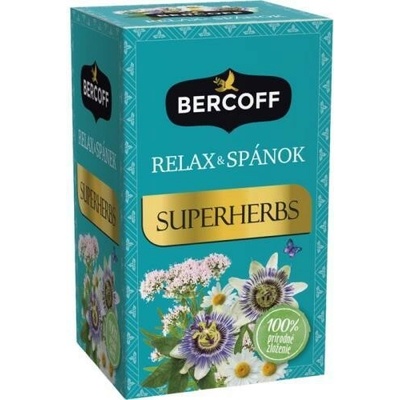 Bercoff čaj super herb relax & spánok 30 g