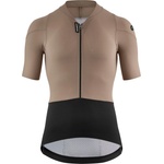ASSOS Мъжка фланелка с къс ръкав за колоездене ASSOS Mille GTS Jersey S11 Cycling jersey - Terra Sand (056-4003-0312)