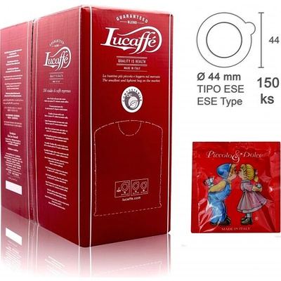 Lucaffé Piccolo&Dolce PODS 150 ks