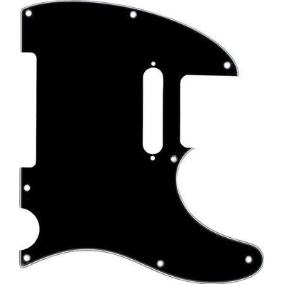 Fender 3-Ply 8-Hole Mount Telecaster Black Pickguard (0991356000)