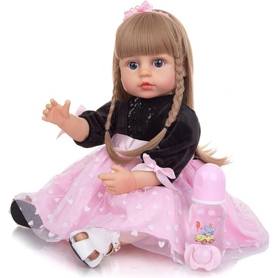 iMex Toys Reborn 55 cm Mluvící panenka Kate AJ