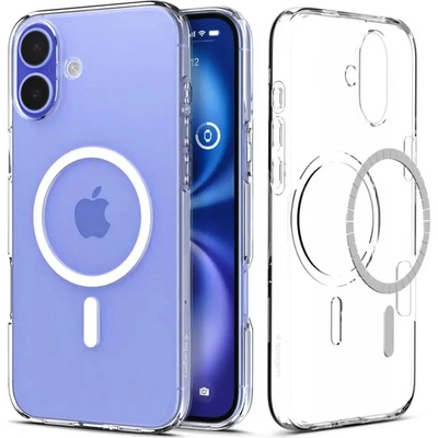 Spigen Liquid Crystal Mag Case с MagSafe за iPhone 16 - прозрачен (8809971232715)