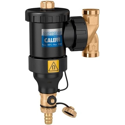 CALEFFI 5453 DIRTMAG Odkalovač nečistot 1" s magnetem a vypouštěním PN3, 5µm 5453-1 – Sleviste.cz