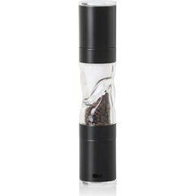 AdHoc dvojitý mlýnek pure nerezová ocel černá 22 cm
