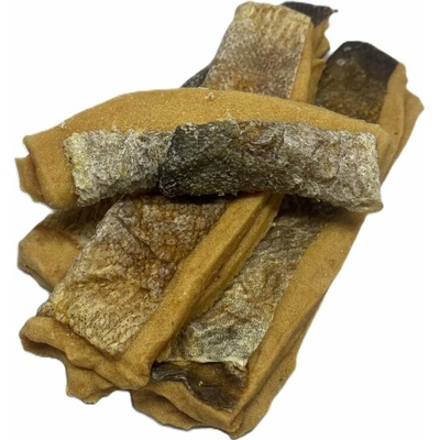 Salač Plátky z tresčiu kože plnené rybami 250 g