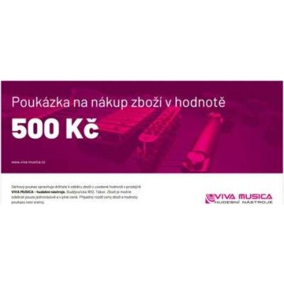 Dárkový poukaz 500 Kč