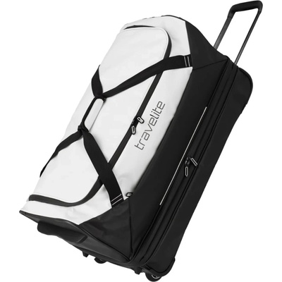 Travelite Basics Wheeled Duffle exp. Black/white 119 L