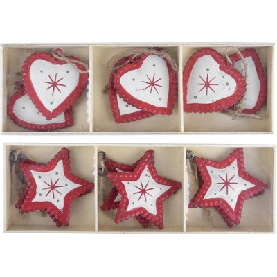 Ego Dekor vánoční ozdoba červená