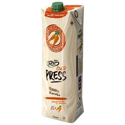 Riofresh Rio Cold Press Šťáva z karotky 100% 1 l