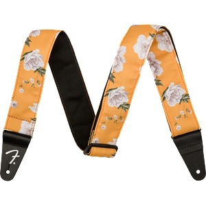 Fender Floral Strap, Marigold