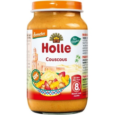 Holle пюре зеленчуци с пиле и кускус 220г