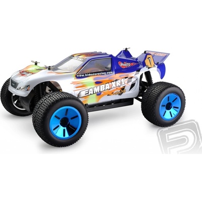 Himoto Truggy RC auto XR-1 elektro RTR set 2,4 GHz modrá 1:10