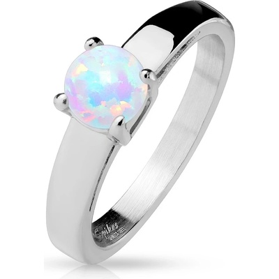 Steel Edge prsten s kamínkem 5053