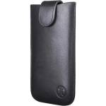 JT BERLIN SlimCase Premium XL - кожен калъф (естествена кожа) за Galaxy A3, S3, S4, Blackberry Z10, HTC One и др. (черен)