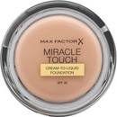 Max Factor Miracle Touch Cream-To-Liquid Foundation SPF30 35 Pearl Beige tekutý make-up pre zjednotenú a rozjasnenú pleť 11,5 g