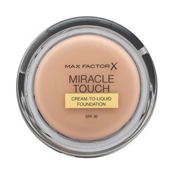 Max Factor Miracle Touch Cream-To-Liquid Foundation SPF30 35 Pearl Beige tekutý make-up pre zjednotenú a rozjasnenú pleť 11,5 g