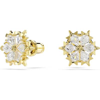 Swarovski Pozlátené náušnice Snehové vločky Magic 5757816