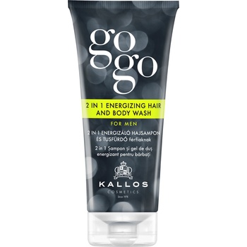 Kallos Шампоан Душ Гел 2в1 Kallos Gogo 2 in 1 Energizing Hair And Body Wash 200 ml (511166)