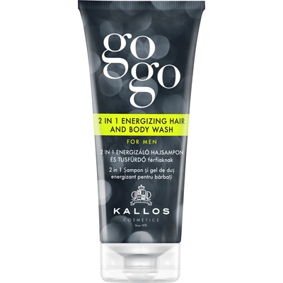 Kallos Шампоан Душ Гел 2в1 Kallos Gogo 2 in 1 Energizing Hair And Body Wash 200 ml (511166)
