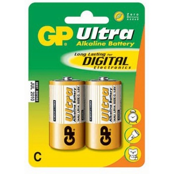 Image 1 of GP Batteries Батерии алкални GP Ultra LR14(C), 1.5V, 2 бр (GPBAULTLR14)
