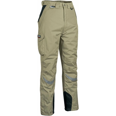 Cofra zimné pracovné nohavice FROZEN Khaki