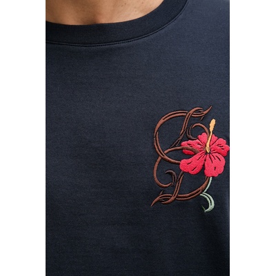 Drôle de Monsieur тениска мъжка памучна D Hibiscus Broddée (K.TS316.CO248.NY)