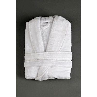 PROFOD HOTEL 2S VELOUR / Velur župan, 100% bavlna - bílá XXXL
