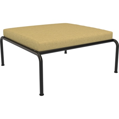 HOUE Avon II. Žlutá čalouněná zahradní podnožka