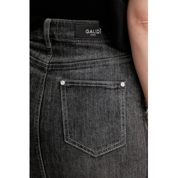 Gaudi Дънкова пола Gaudi в сиво дълга със стандартна кройка 521BD76004 (521BD76004)