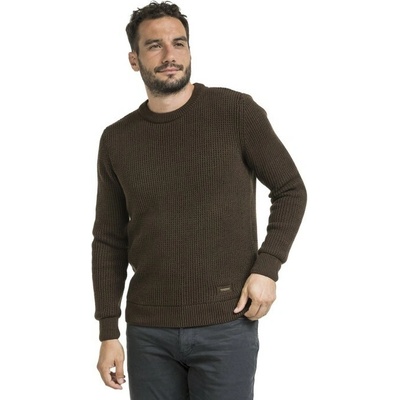 Bushman sveter Joshua dark brown