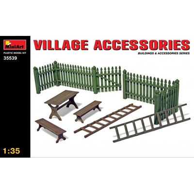 MiniArt Village Accessories 1/35