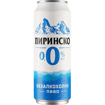 Пиринско Бира Пиринско безалкохолно кен 500мл