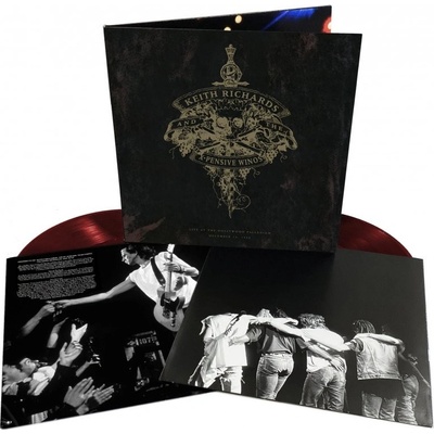 Richards Keith & The X-Pensive Winos: Live at the Hollywood Palladium Coloured Red LP