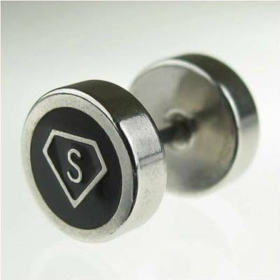 Prosperk Piercing do ucha ocelový Superman S4492