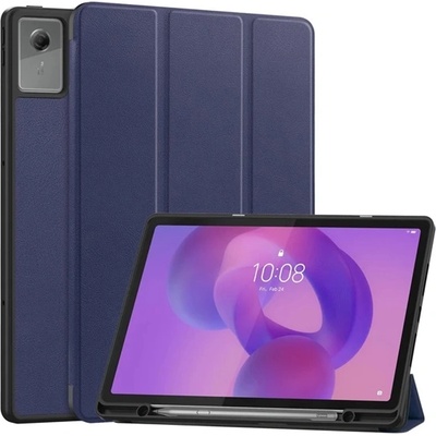 Lenovo Idea Tab Plus GIGAPACK Tok стоящ, с кожен ефект, активен FLIP, моливник, СИНЬО GP-180682 (GP-180682)