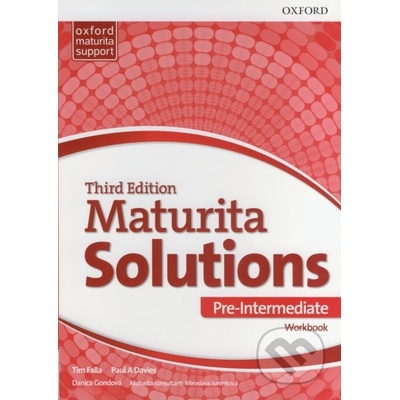 Maturita Solutions, 3rd Pre-Intermediate Workbook SK Edition Pracovný zošit