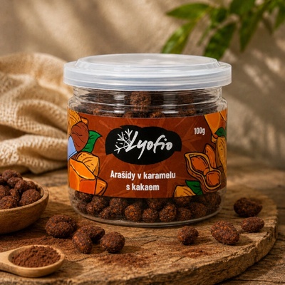 Lyofio Arašídy v karamelu s kakaem 100 g