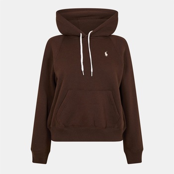 Ralph Lauren Суичър POLO RALPH LAUREN Pony Fleece Hoodie - CIRCUIT BROWN
