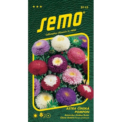 Semo Astra čínská - Pompon směs 0,5g