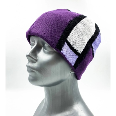 Pánská čepice fialová Drahoš fialová