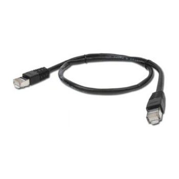 Gembird RJ45 CAT6 FTP M/M кабел за данни 0, 5 м черен PP6-0.5M/BK (PP6-0.5M/BK)