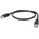 Gembird RJ45 CAT6 FTP M/M кабел за данни 0, 5 м черен PP6-0.5M/BK (PP6-0.5M/BK)