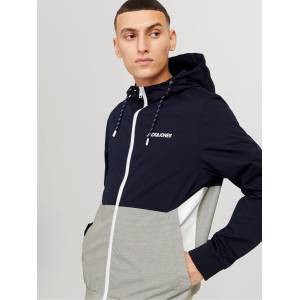 Jack and Jones Яке Jack and Jones Mens Bomber Jacket - Sky Cap/Wht/Gry