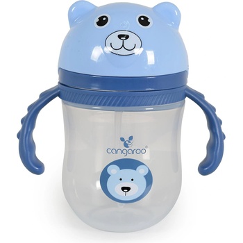 Cangaroo Чаша със сламка 240ml Berry син C0586 (110043)