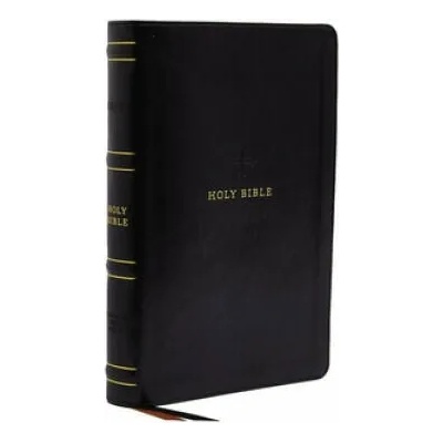 NRSV, Catholic Bible, Standard Personal Size, Leathersoft, Black, Comfort Print