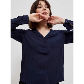 Moodo Тъмно синя дамска риза Moodo Moodo | Sin | ЖЕНИ | M
