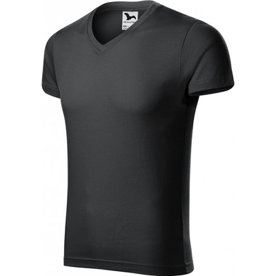 Malfini V-Neck 146 ebony šedé