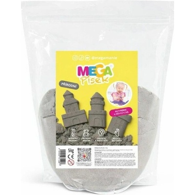 MEGApísek přírodní 5 kg – Zbozi.Blesk.cz