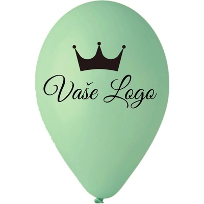 Personal Svet balonku Balónek s logem Mátově zelený 26 cm
