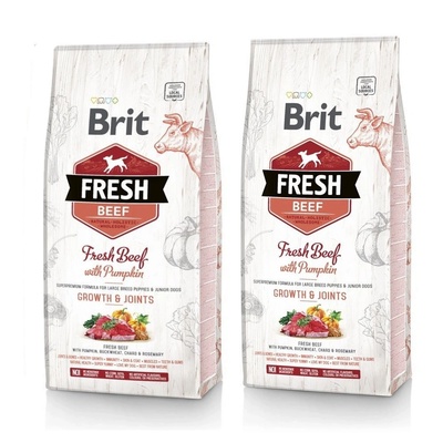 Fresh Beef & Pumpkin Puppy Large Growth & Joints 2x12кг